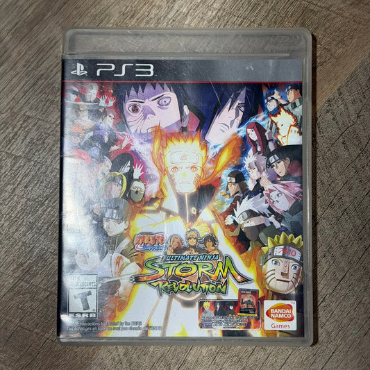 Naruto Shippuden: Ultimate Ninja Storm Revolution (Sony Playstation 3, PS3)