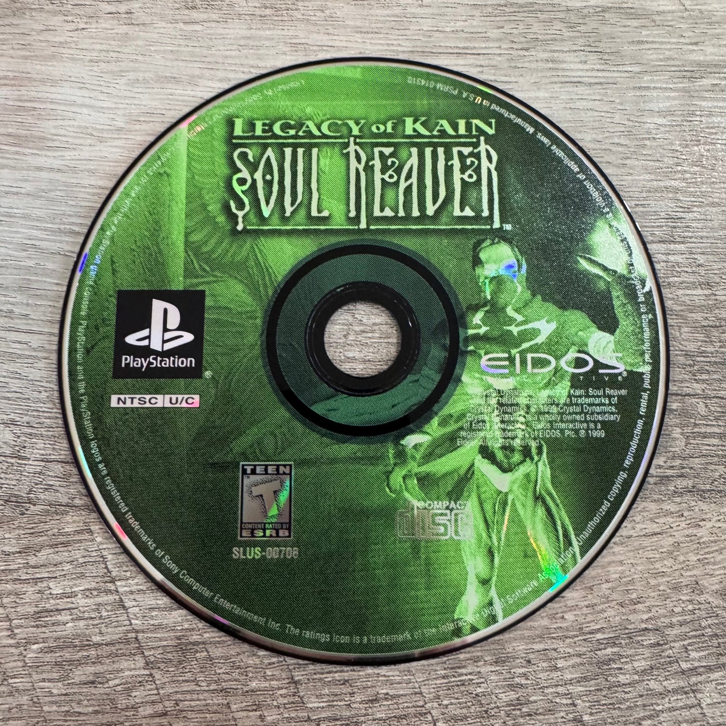 Legacy of Kain: Soul Reaver (Sony Playstation, PS1)