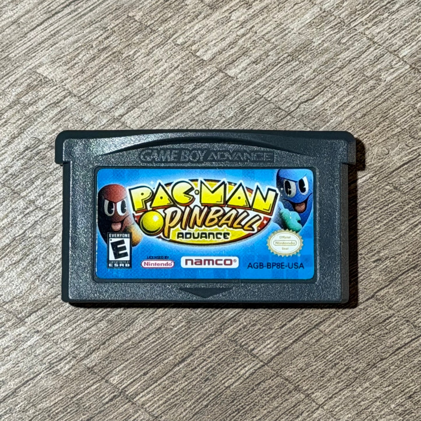 Pac-Man Pinball (Nintendo GameBoy Advance, GBA)