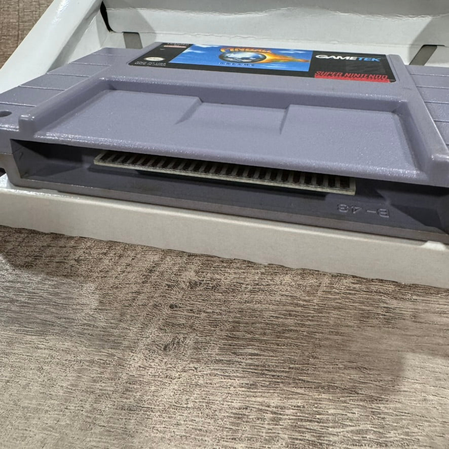Pinball Dreams (Super Nintendo, SNES 1994) W/ Nice Box & Minty Poster!