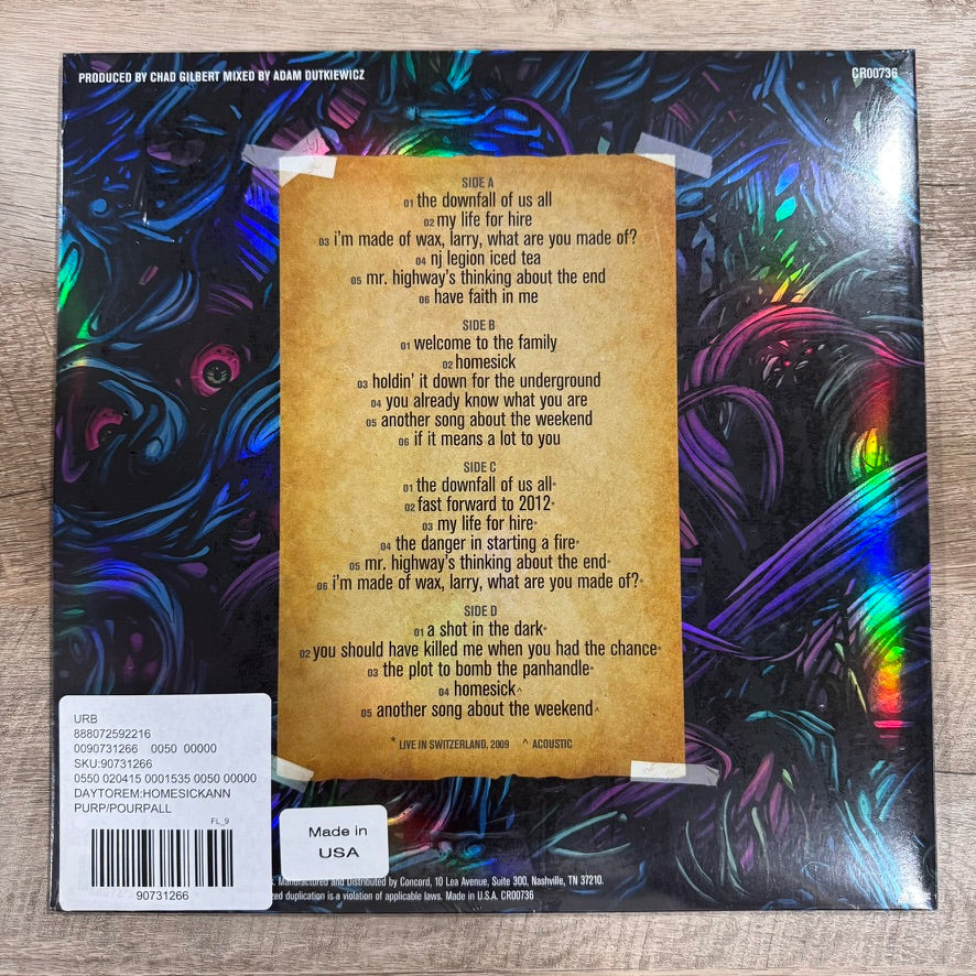 A Day to Remember - Homesick Vinyl (Urban Outfitters Translucent Grape /2000)