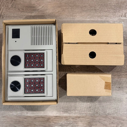 Mattel Intellivision II Console IN BOX W/ BURGERTIME STICKER & More! Very Clean!