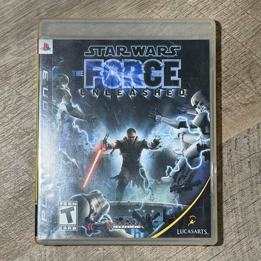 Star Wars: The Force Unleashed (Sony Playstation 3, PS3)