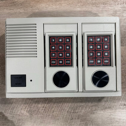Mattel Intellivision II Console IN BOX W/ BURGERTIME STICKER & More! Very Clean!
