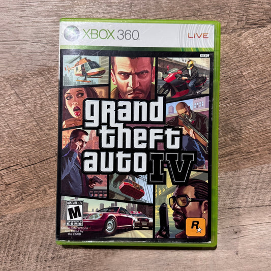 Grand Theft Auto IV (Microsoft Xbox 360)
