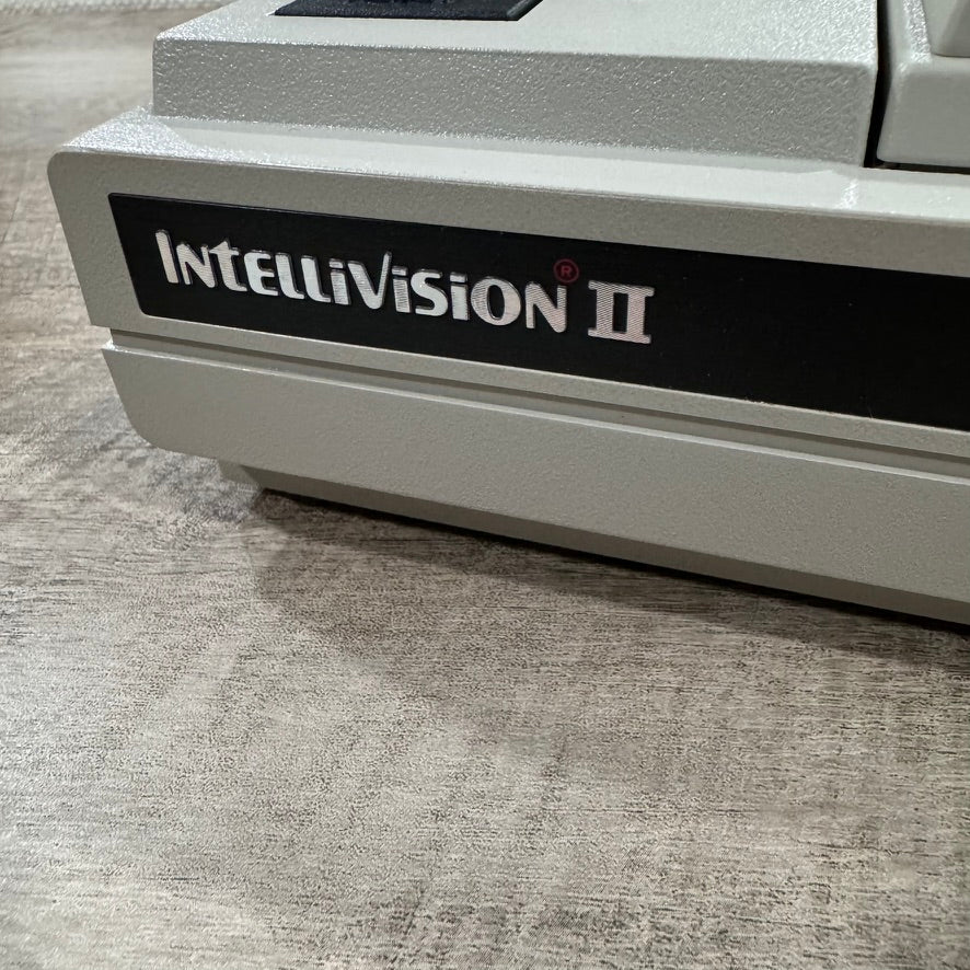 Mattel Intellivision II Console IN BOX W/ BURGERTIME STICKER & More! Very Clean!