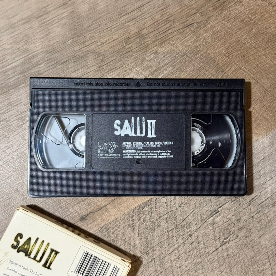 Saw II (VHS Movie)