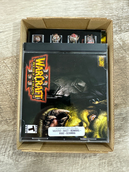 WarCraft III: Reign of Chaos (Windows/Mac, 2002 Blizzard) Open Box