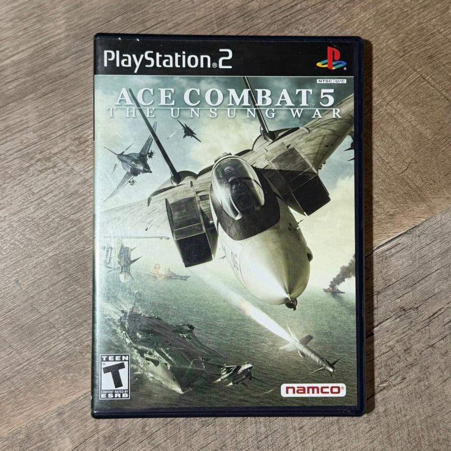 Ace Combat 5: The Unsung War (Sony Playstation 2, PS2)