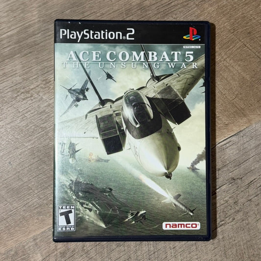 Ace Combat 5: The Unsung War (Sony Playstation 2, PS2)
