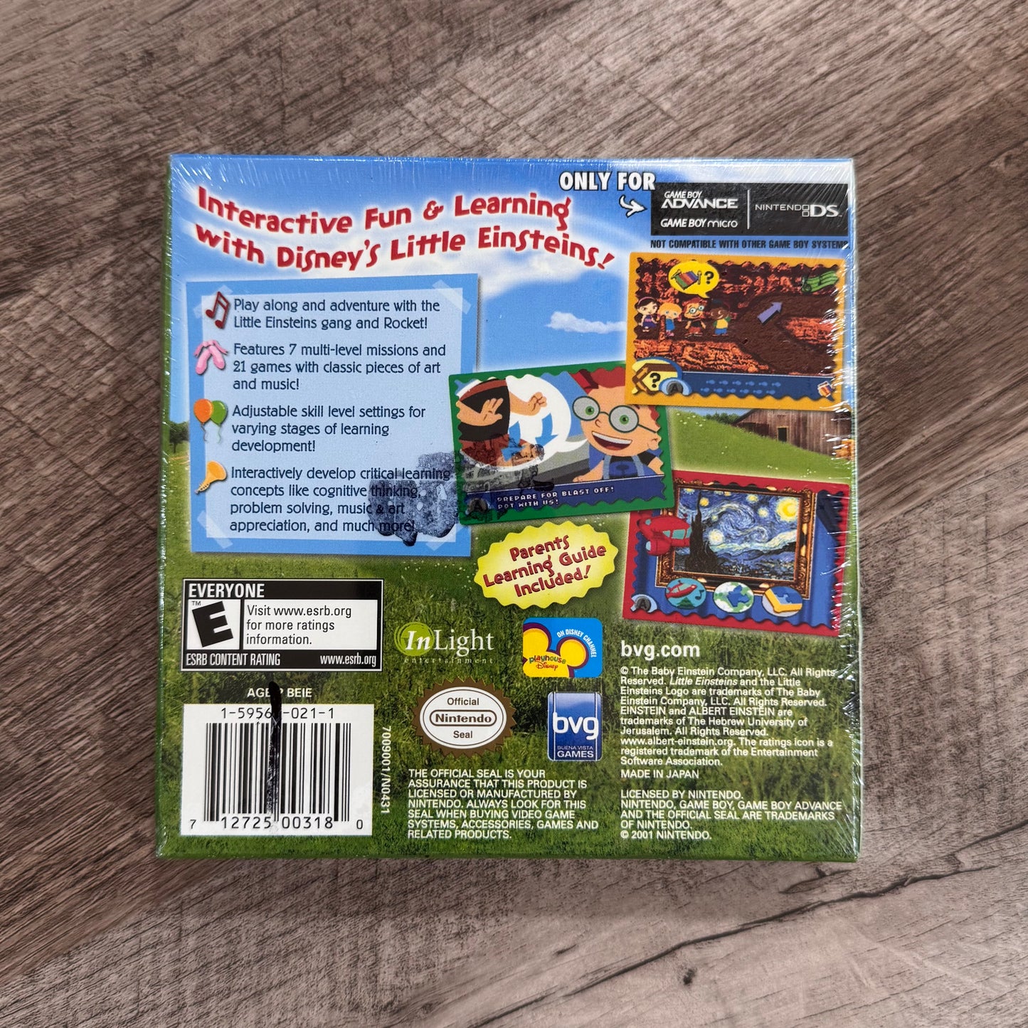 Little Einsteins (Nintendo GameBoy Advance, GBA)
