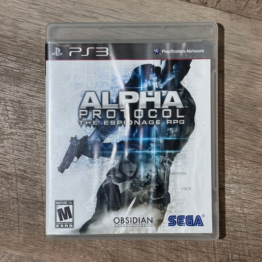 Alpha Protocol (Sony Playstation 3, PS3)