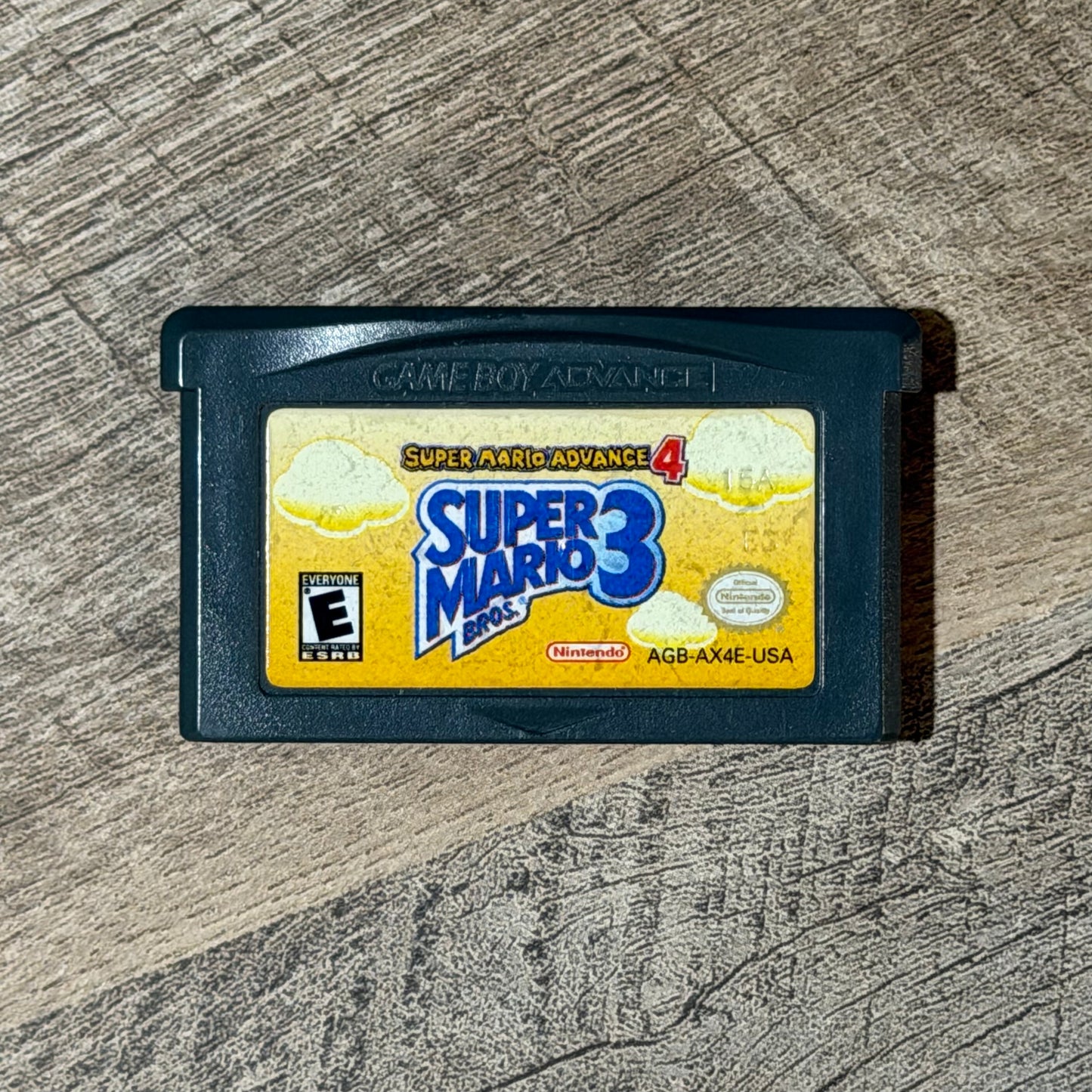 Super Mario Advance 4: Super Mario Bros. 3 (Nintendo GameBoy Advance, GBA)