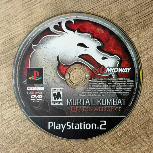 Mortal Kombat: Deadly Alliance (Sony Playstation 2, PS2)