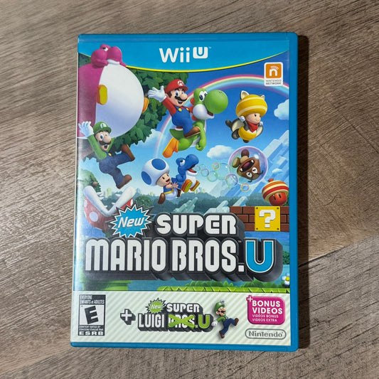 New Super Mario Bros U + New Super Luigi U (Nintendo Wii U)