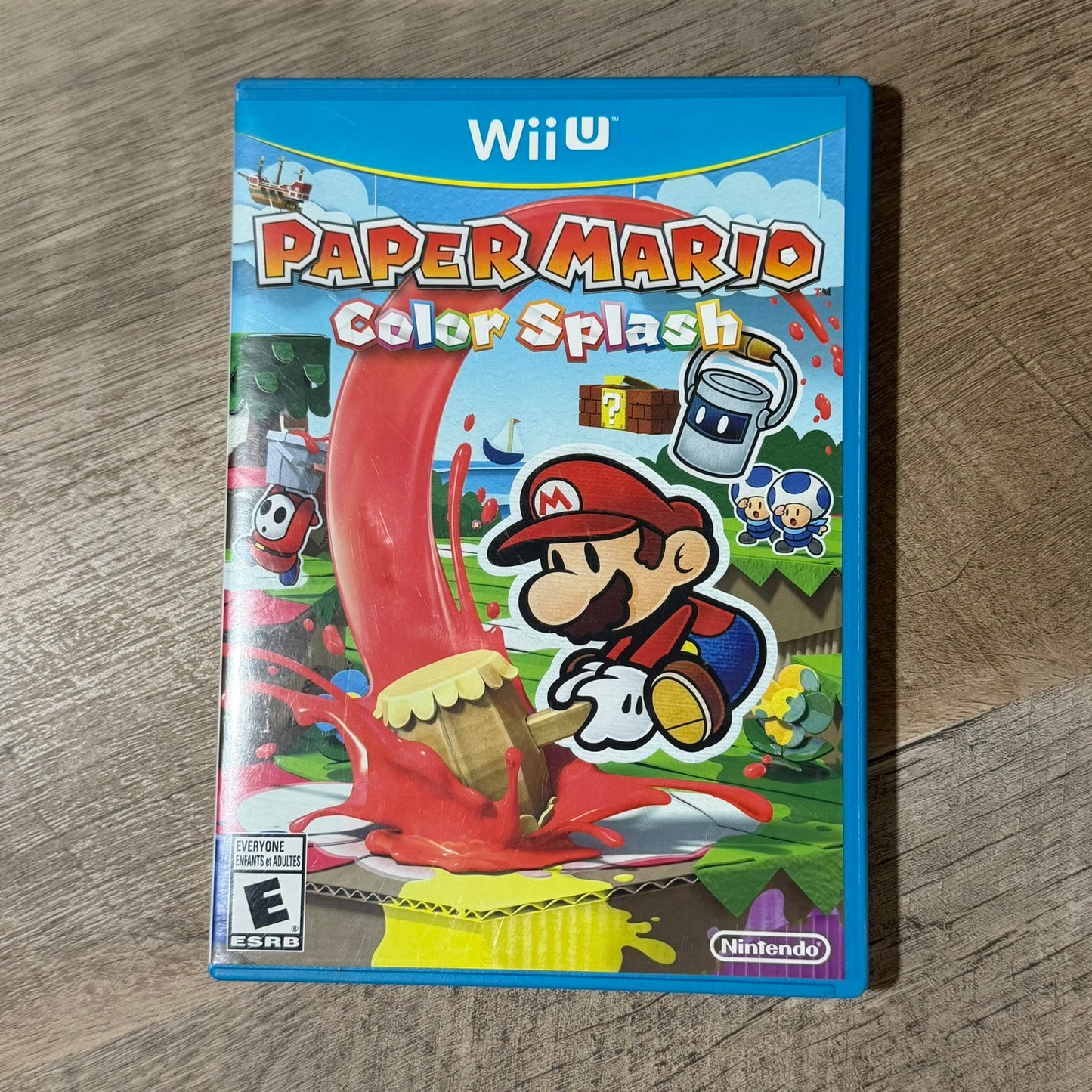 Paper Mario: Color Splash (Nintendo Wii U)