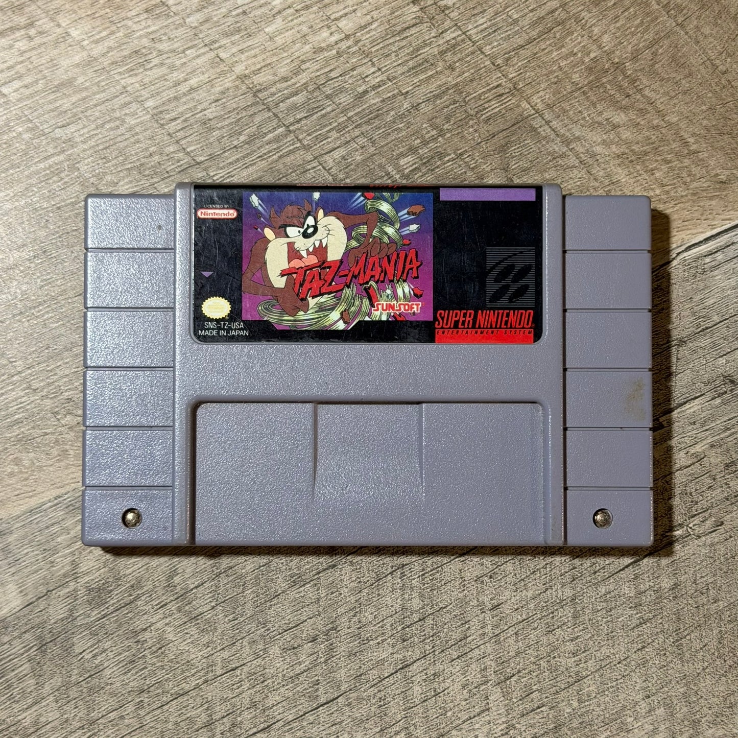 Taz-Mania (Super Nintendo, SNES)