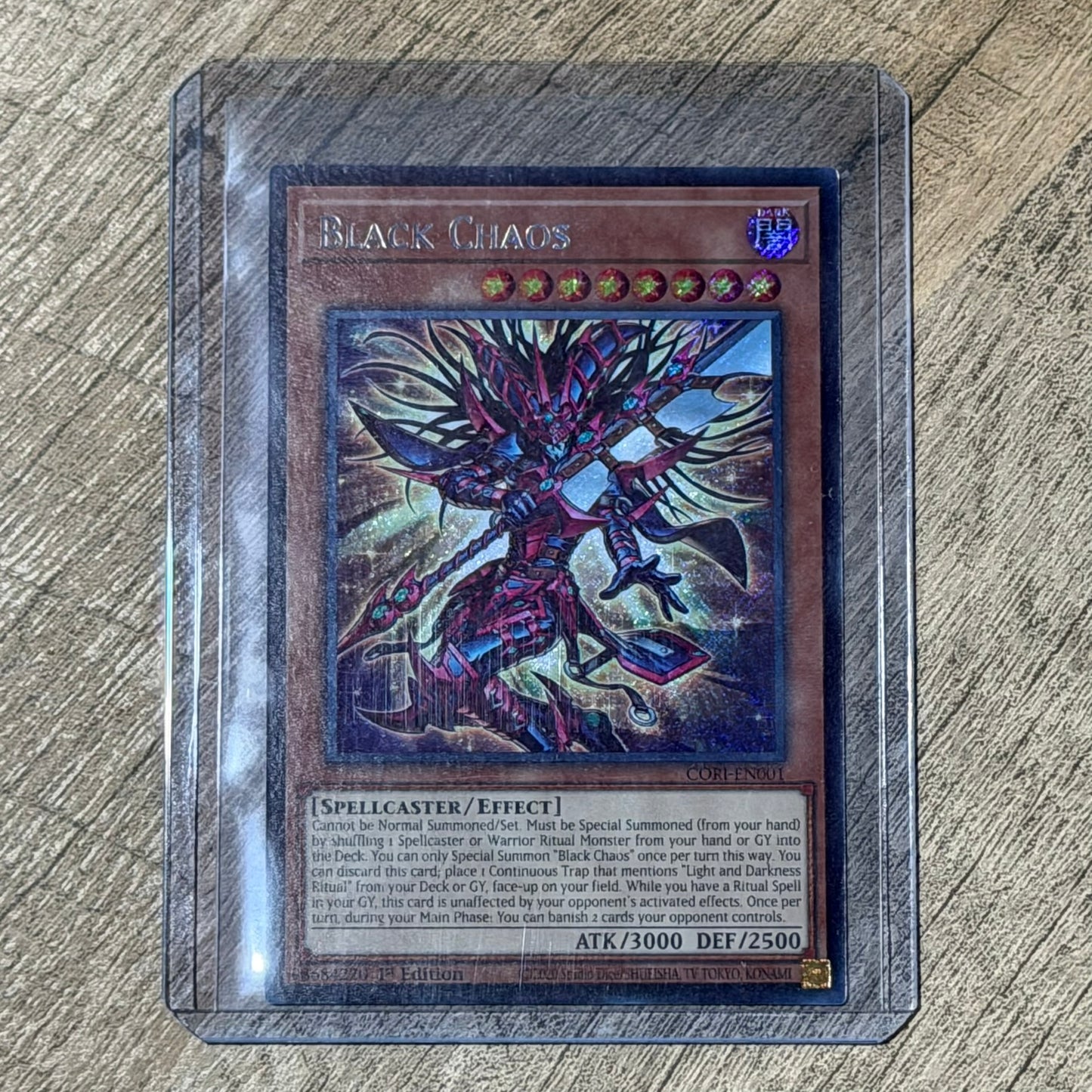 Black Chaos (CORI-EN001, Yugioh! TCG)