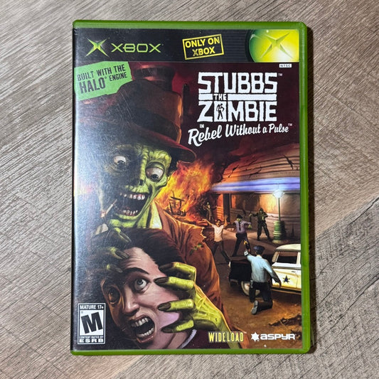 Stubbs the Zombie in Rebel Without a Pulse (Microsoft Xbox, 2005) Disk Only