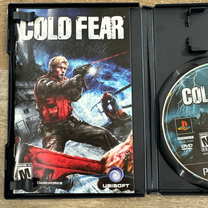 Cold Fear (Sony PlayStation 2, PS2 2005) Beautifully ❄️Clean CIB Copy🔥