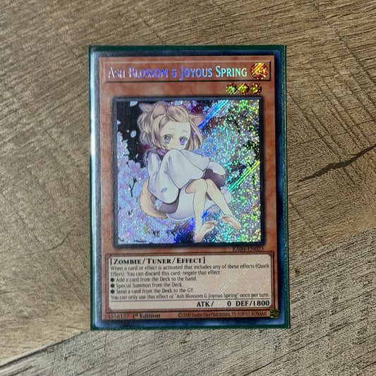 Ash Blossom & Joyous Spring (RA04-EN025, Yugioh! TCG) 