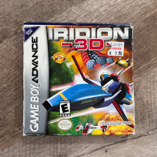 Iridion 3D (Nintendo GameBoy Advance, GBA)
