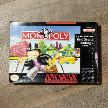 Monopoly (Super Nintendo, SNES)