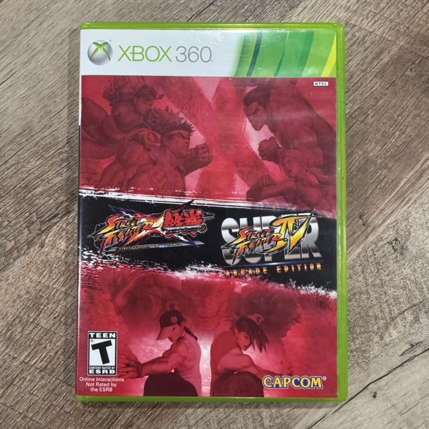 Street Fighter x Tekken / Super Street Fighter IV (Microsoft Xbox 360)