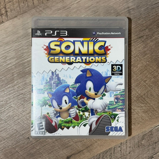 Sonic Generations (Sony Playstation 3, PS3)