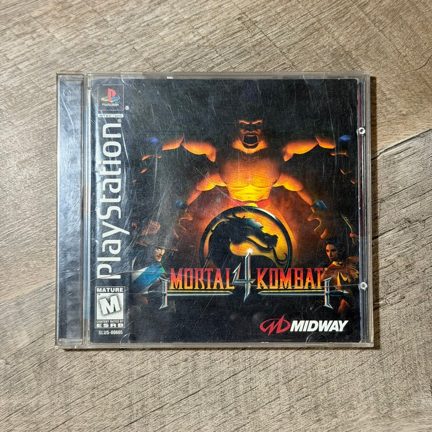 Mortal Kombat 4 (Sony Playstation, PS1)