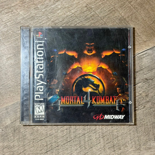 Mortal Kombat 4 (Sony Playstation, PS1)