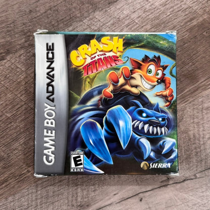 Crash of The Titans (Nintendo GameBoy Advance, GBA)