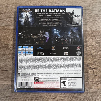 Batman: Return to Arkham (Sony PlayStation 4, PS4 2016) Brand New & Sealed!