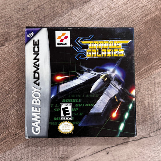 Gradius Galaxies (Nintendo GameBoy Advance, GBA)