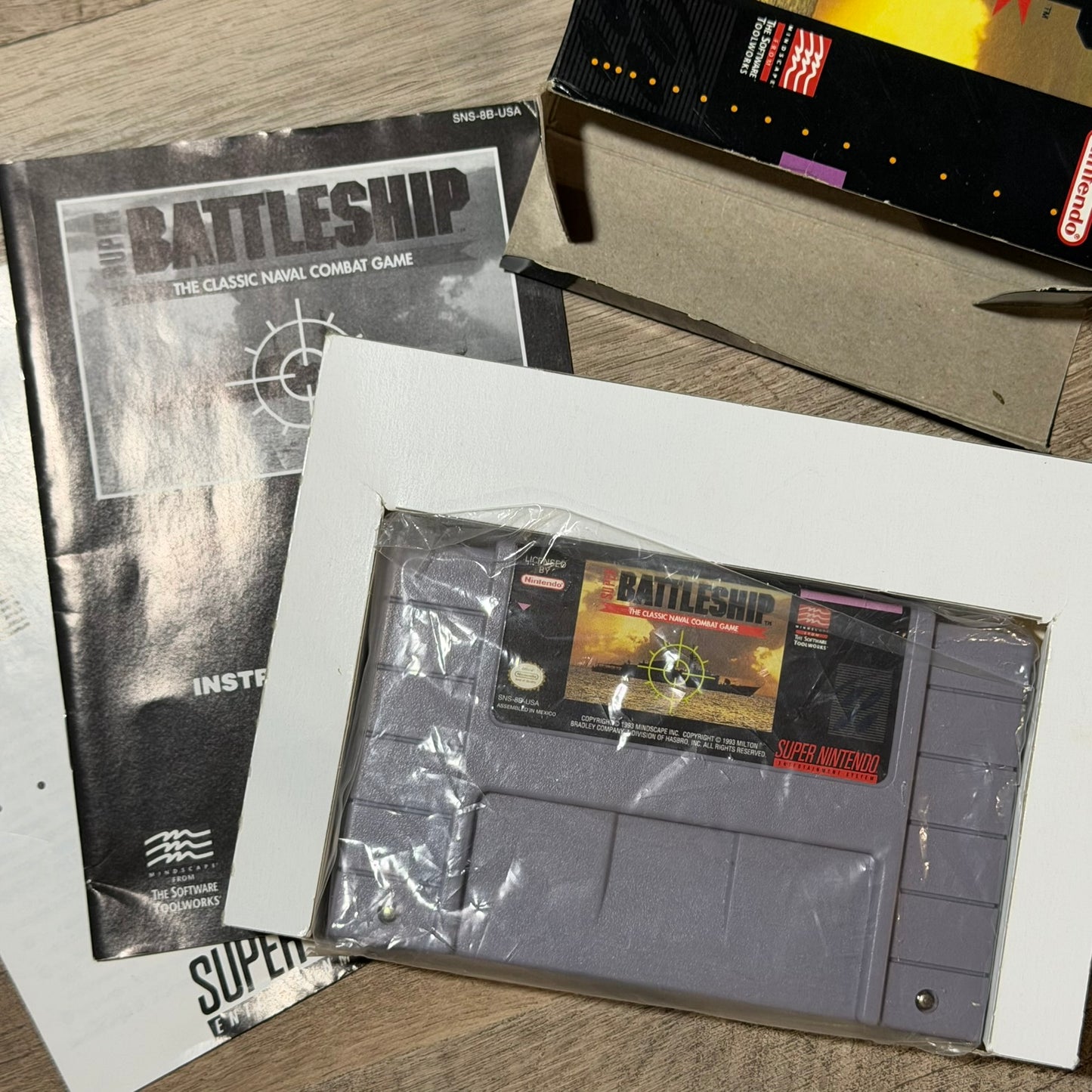 Super Battleship (Super Nintendo, SNES)