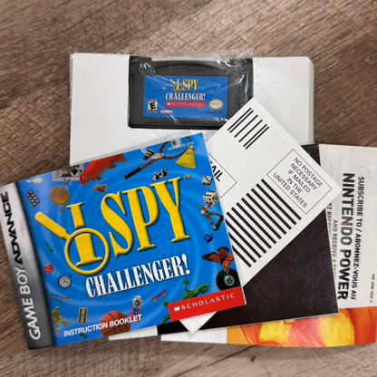 I Spy Challenger! (Nintendo GameBoy Advance, GBA)