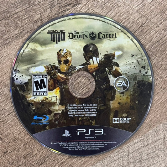 Army of Two: The Devils Cartel (Sony Playstation 3, PS3)