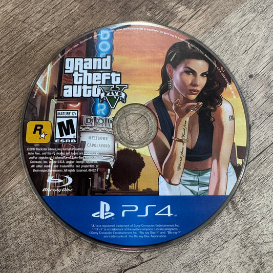 Grand Theft Auto V (Sony Playstation 4, PS4)