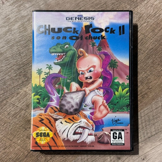 Chuck Rock II: Son of Chuck (Sega Genesis)