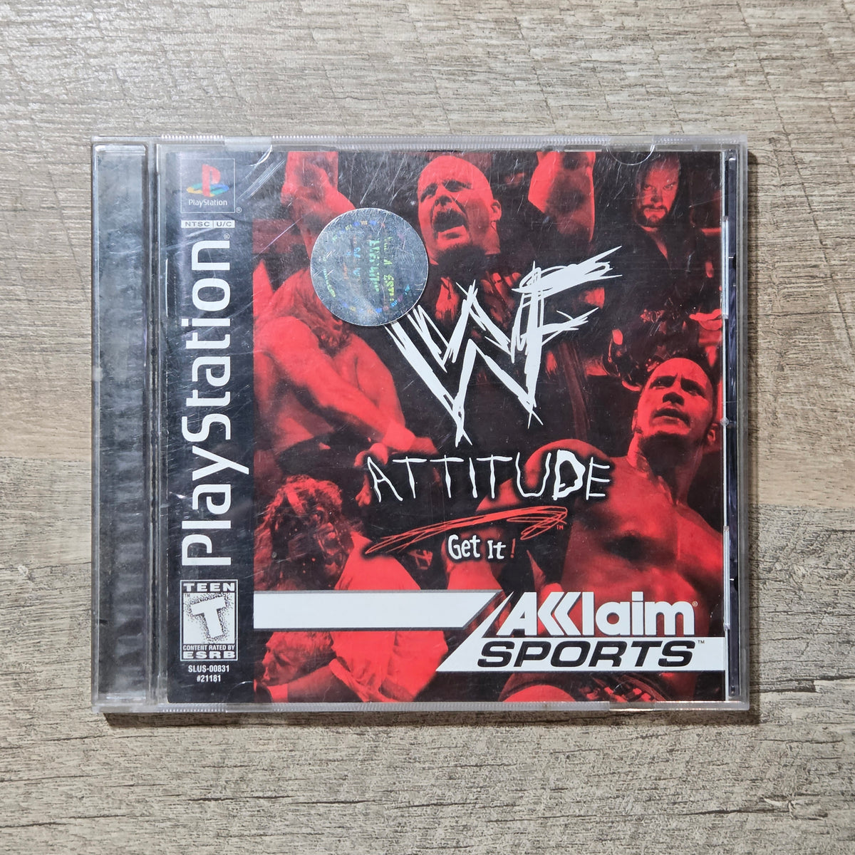 WWF Attitude (Sony Playstation, PS1)