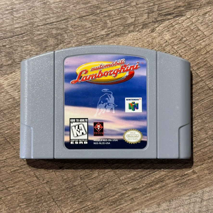 Automobili Lamborghini (Nintendo 64, N64)