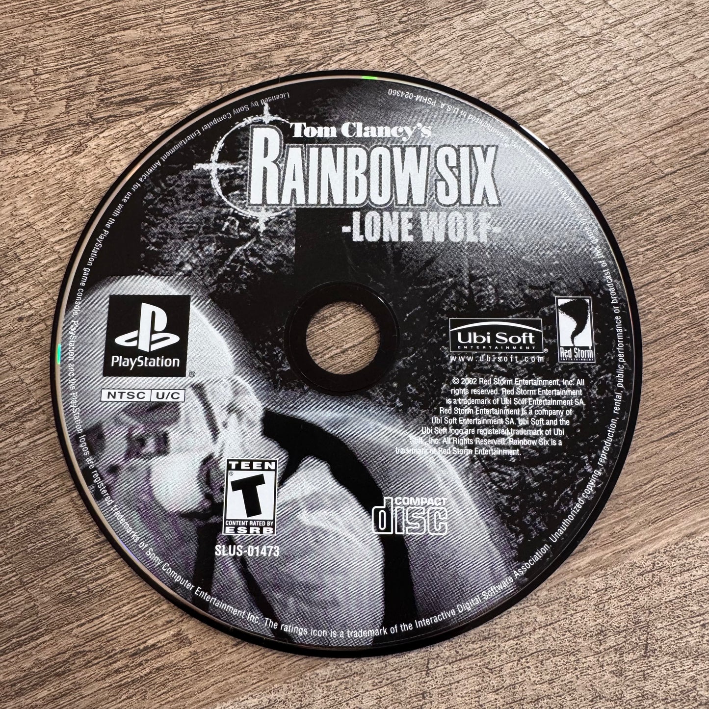 Rainbow Six Lone Wolf (Sony Playstation, PS1)