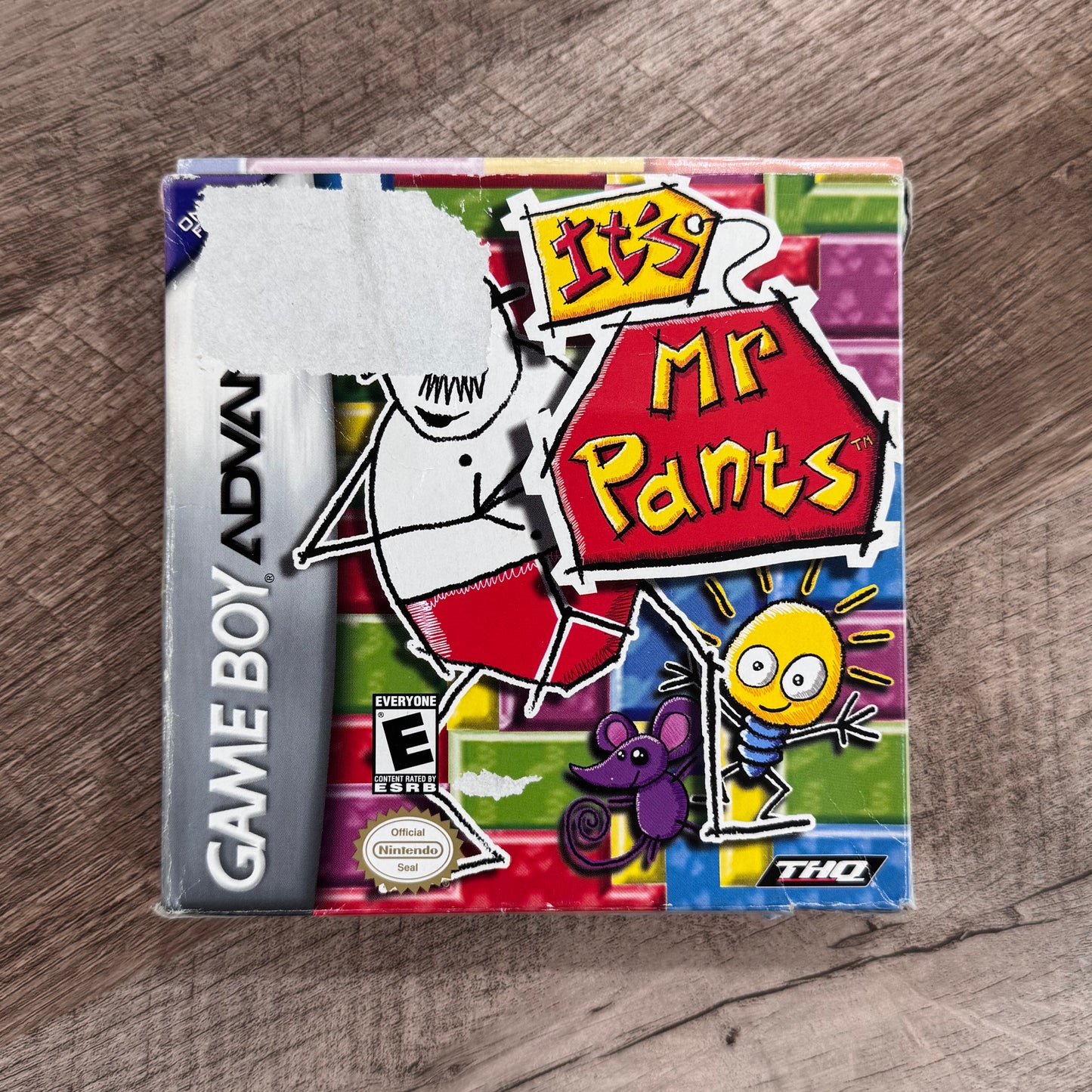 It's Mr. Pants (Nintendo GameBoy Advance, GBA)