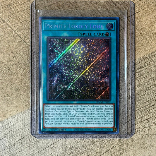 Primite Lordly Lode (BLMM-EN172, Yugioh! TCG)