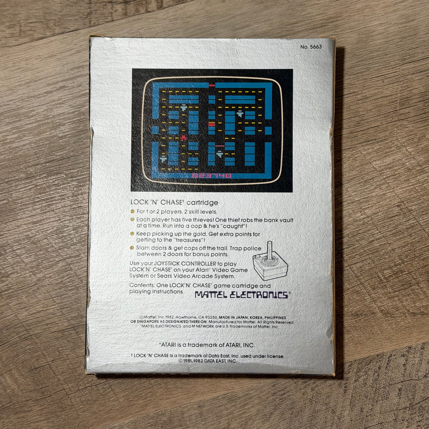 Lock 'N' Chase (Atari 2600)