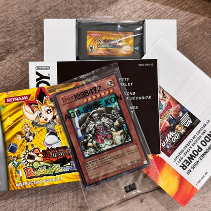 Yu-Gi-Oh! Destiny Board Traveler (Nintendo GameBoy Advance, GBA)