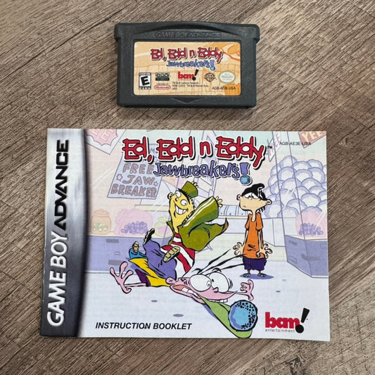 Ed, Edd n Eddy: Jawbreakers! (Nintendo GameBoy Advance, GBA)