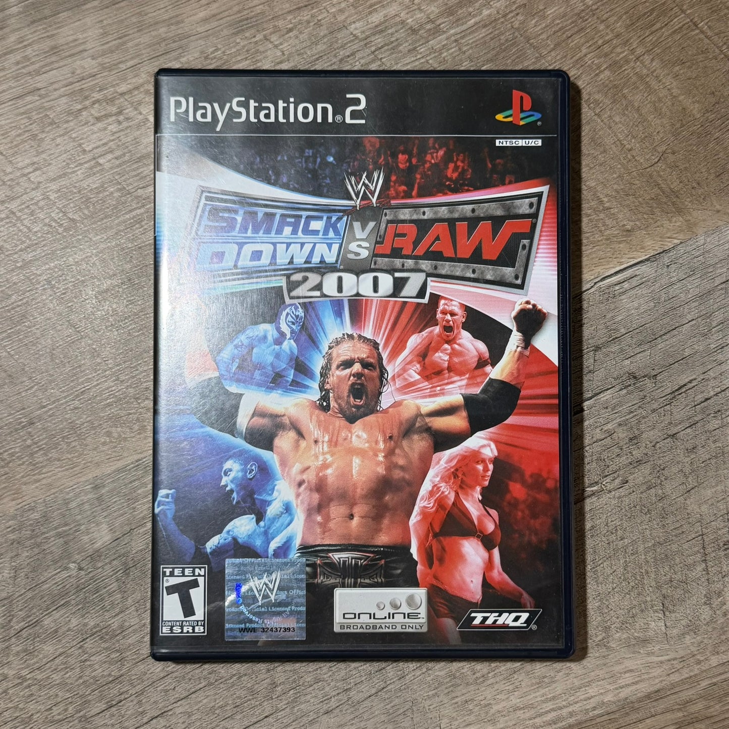 Smackdown Vs. Raw 2007 (Sony Playstation 2, PS2)