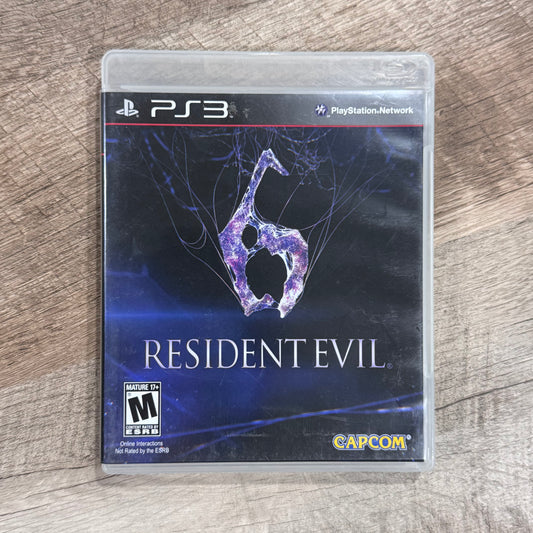Resident Evil 6 (Sony Playstation 3, PS3)