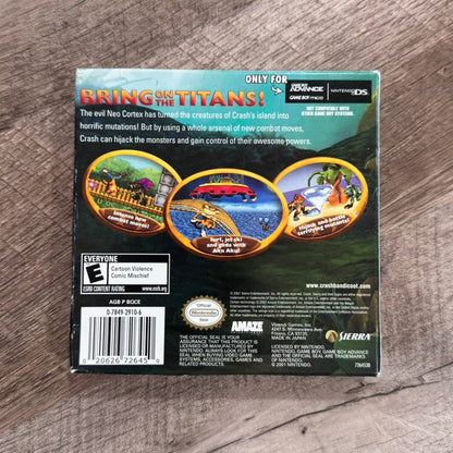 Crash of The Titans (Nintendo GameBoy Advance, GBA)